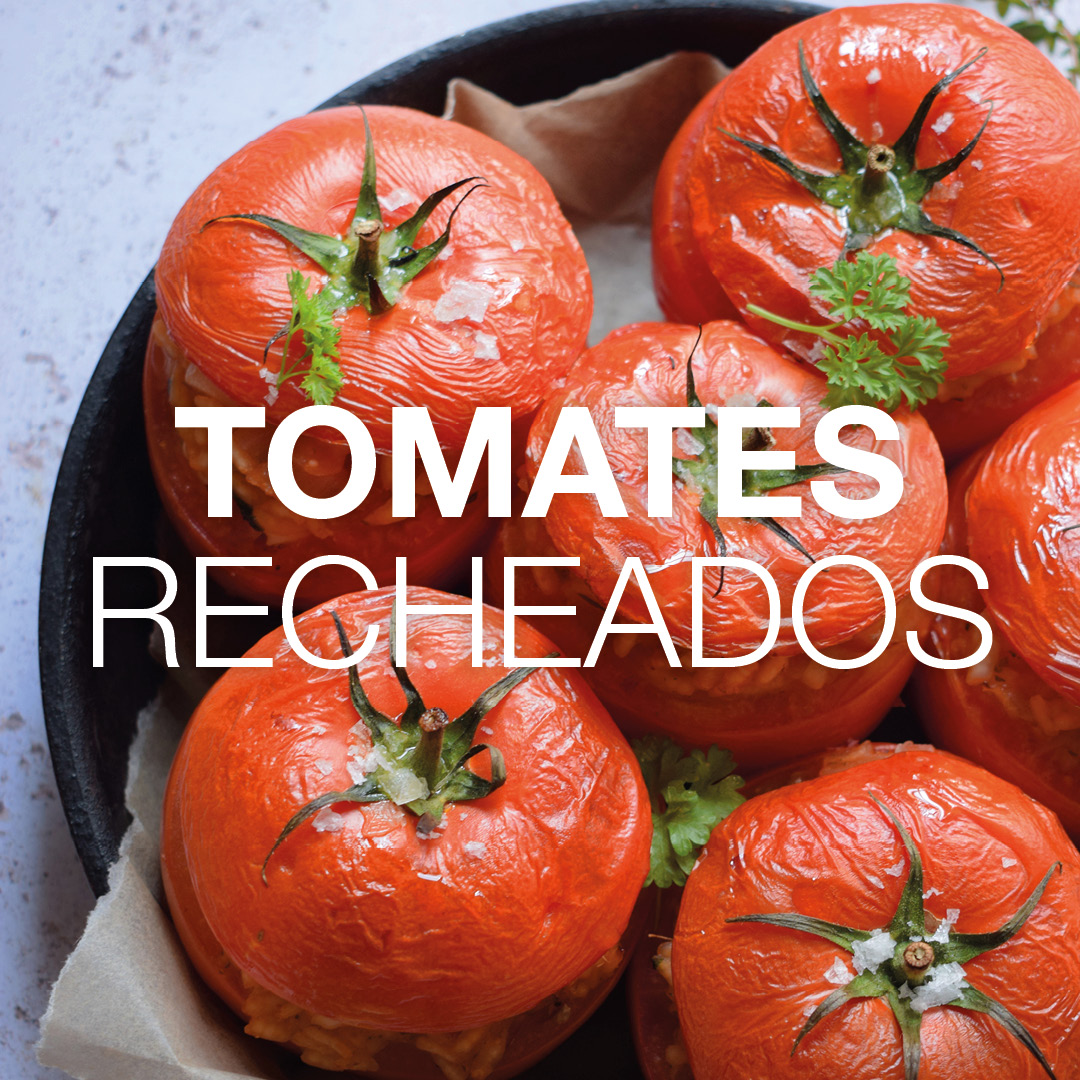 Tomates Recheados com F1 Cogumelos e Ervas Aromáticas