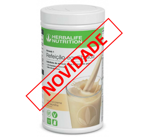 Creme de Baunilha 550g - Batido F1 Herbalife Nutrition - NOVA GERAÇÃO